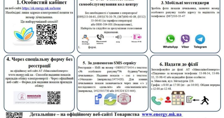 Шановні споживачі!