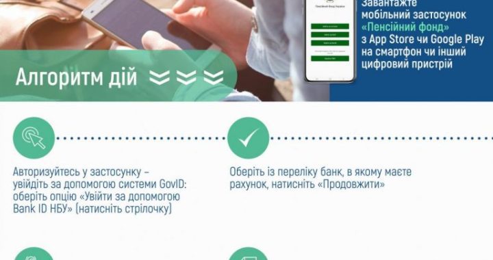 Мобільний застосунок «Пенсійний фонд»: як авторизуватись