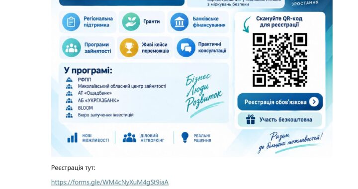 Запрошення для підприємців